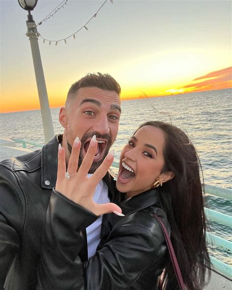 becky g cheated on proof|Becky G and Fiancé Sebastian Lletget Step Out Together 8。